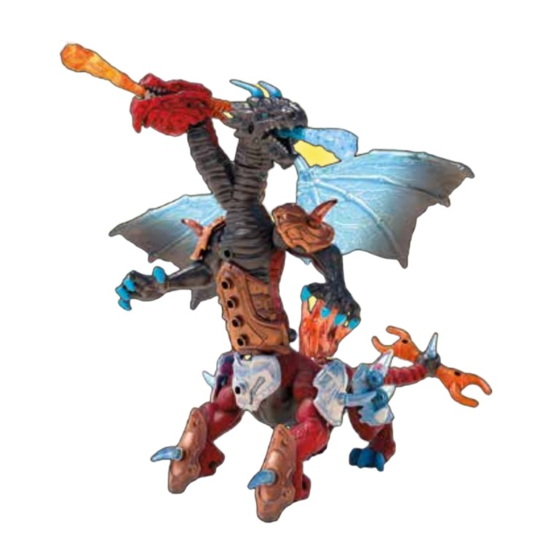 Mega Construx BREAKOUT BEASTS 2 in 1 FUSION BEAST SCAULD Bedienungsanleitung