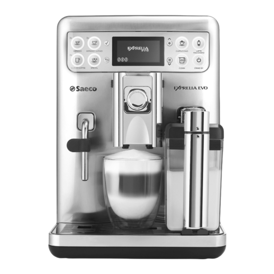 Philips Saeco EXPRELIA EVO HD8858 Bedienungsanleitung