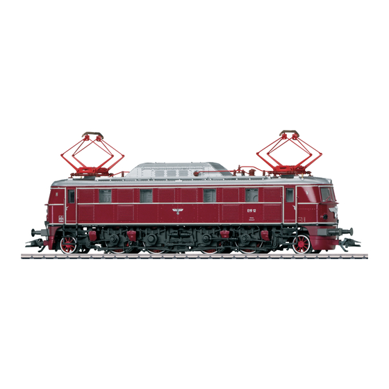Märklin E 19.1 Serie Montageanleitung