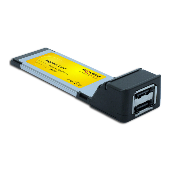 DeLOCK 61386 Gebrauchsanweisung