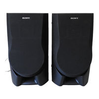 Sony SS-XB3E Anleitung