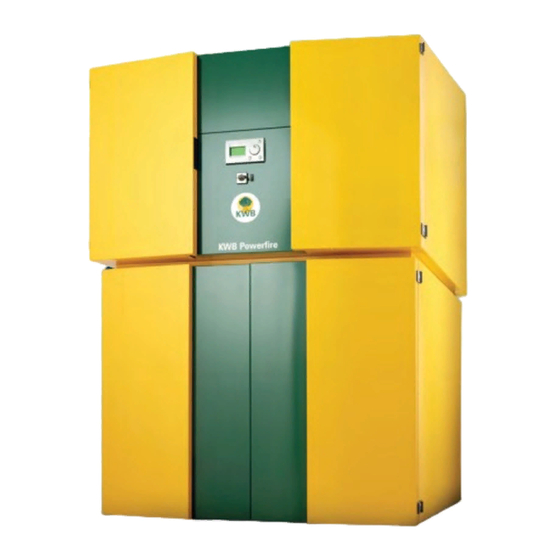 KWB Powerfire 130–150 kW Bedienungsanleitung