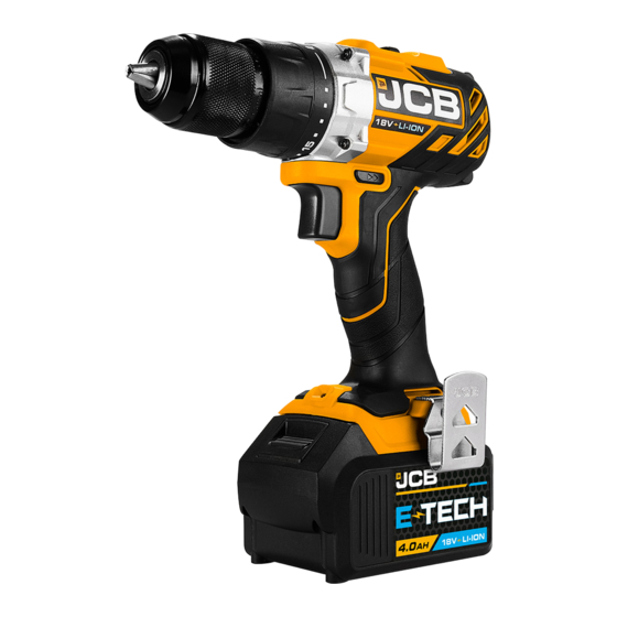 jcb -18BLDD Bedienungsanleitung