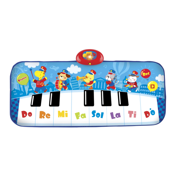 Winfun Tap 'N Play Piano Mat Bedienungsanleitung