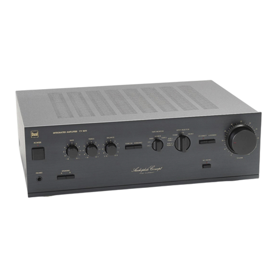 Dual CV 5650 Bedienungsanleitung
