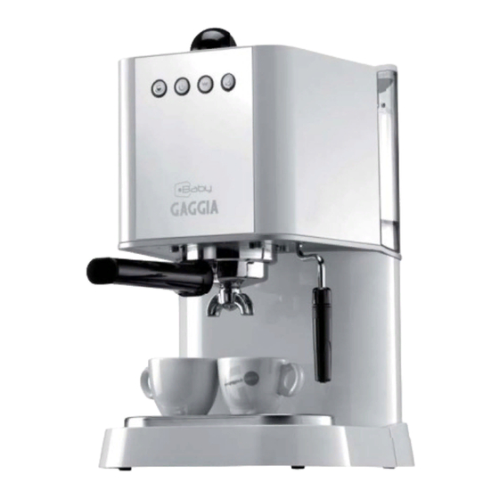 Gaggia RI8155/60 Gebrauchsanweisung
