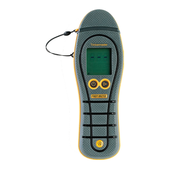 Protimeter TimberMaster Bedienungsanleitung