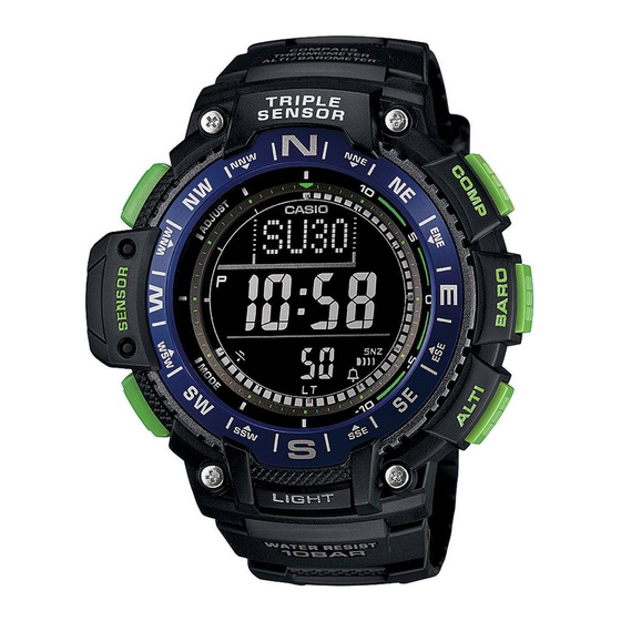 Casio 3439 Bedienerführung
