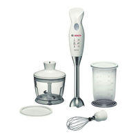 Bosch MSM6B KL Serie Gebrauchsanleitung