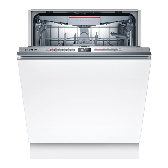 Bosch SMV4EVX10E Gebrauchsanleitung