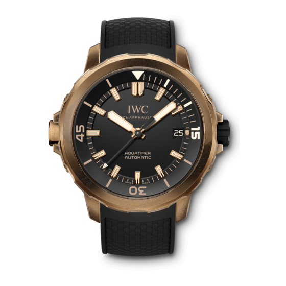 iwc AQUATIMER AUTOMATIC Bedienungsanleitung
