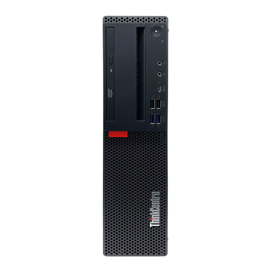 Lenovo ThinkCentre M920s Benutzerhandbuch Und Hardware-Wartungshandbuch