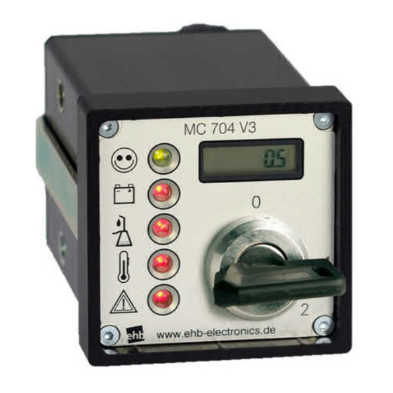 ehb electronics MC 704 V3 Originalbetriebsanleitung