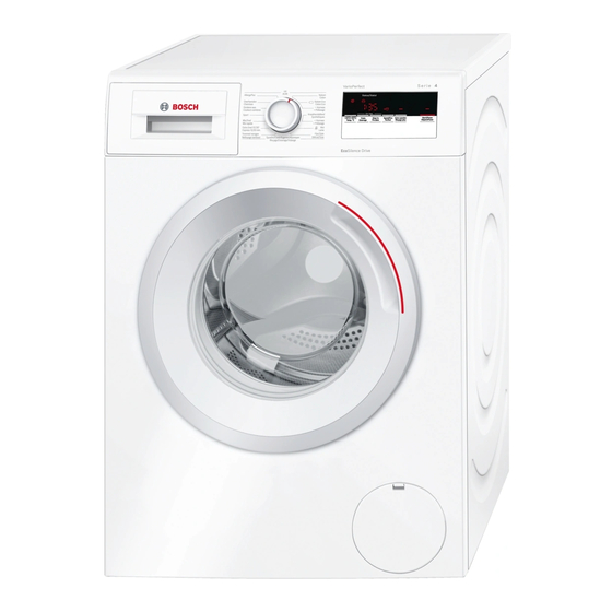 Bosch WAN Serie Gebrauchsanleitung