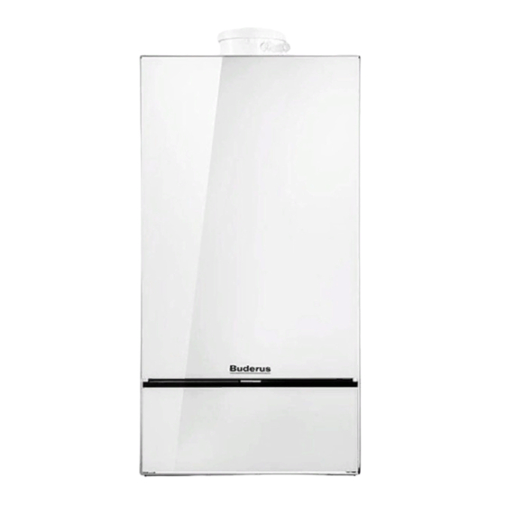 Buderus Logamax Plus GB182i-14 Installations- Und Wartungsanleitung Für Die Fachkraft