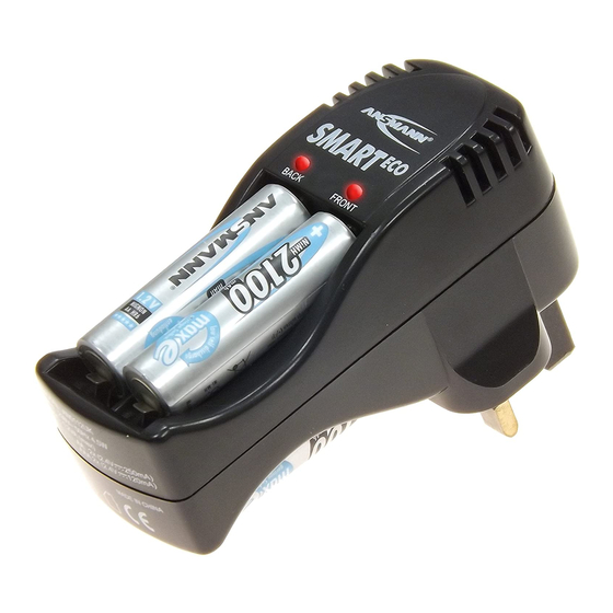 ANSMANN SMART ECO SET Bedienungsanleitung