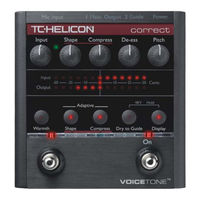 Tc-Helicon VoiceTone Correct Bedienungsanleitung