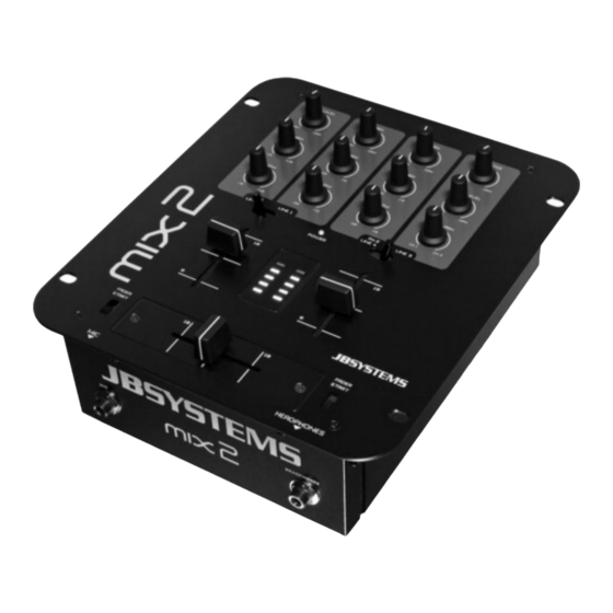 JB Systems MIX2 Bedienungsanleitung