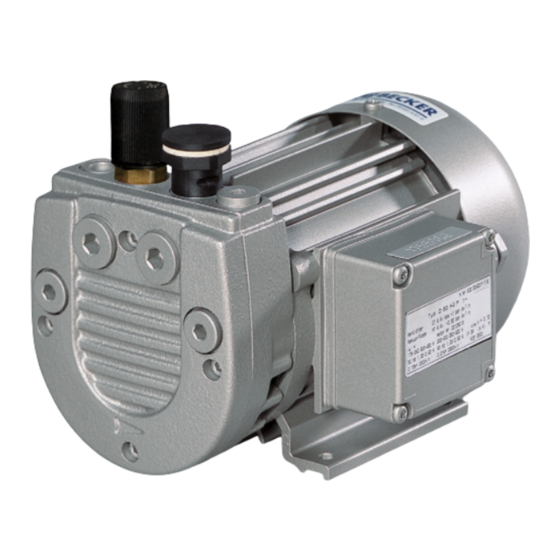 Becker VT 4.2 Betriebsanleitung