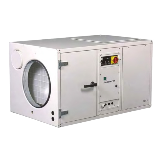 Dantherm CDP 75 Wartungsanleitung