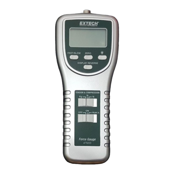 Extech 475055 Bedienungsanleitung