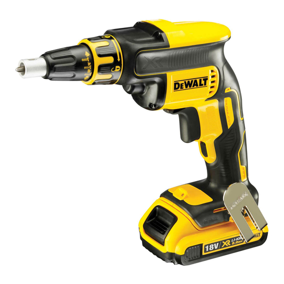 DeWalt DCF620 Bedienungsanleitung