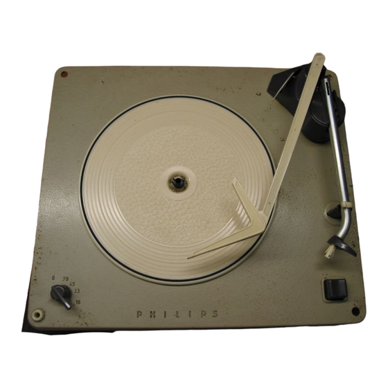 Philips NG 1300 Bedienungsanleitung
