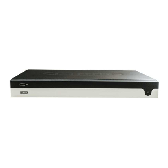 Abus embedded NVR Bedienungsanleitung