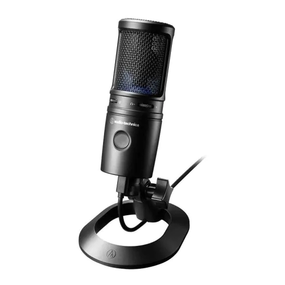 Audio-Technica AT2020USB-X Bedienungsanleitung