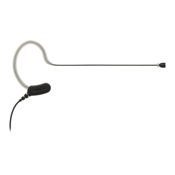 Shure MX153-Serie Bedienungsanleitung