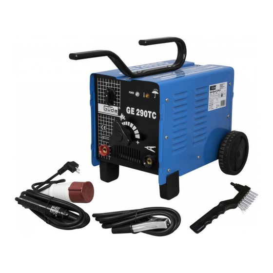 Gude GE 290 TC Originalbetriebsanleitung Gebrauchsanweisung