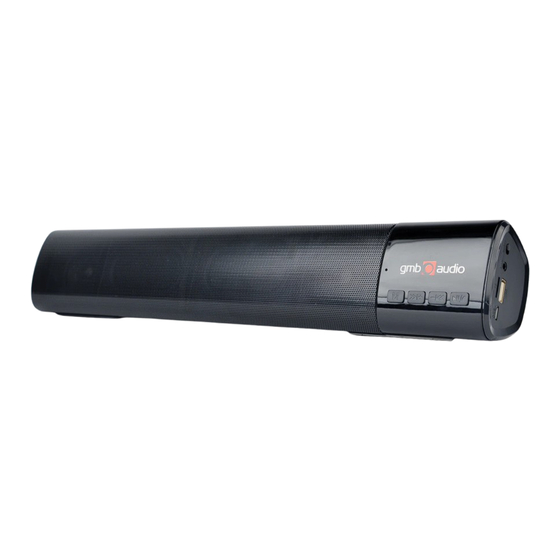 Gembird DR-SPKBT-BAR400 Handbuch
