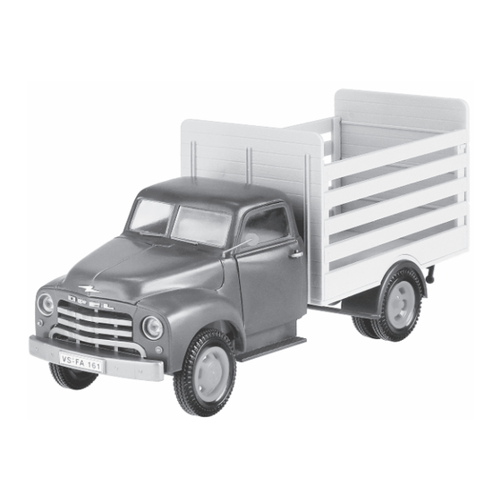 Faller 331866 Opel Blitz Viehtransporter Anleitung