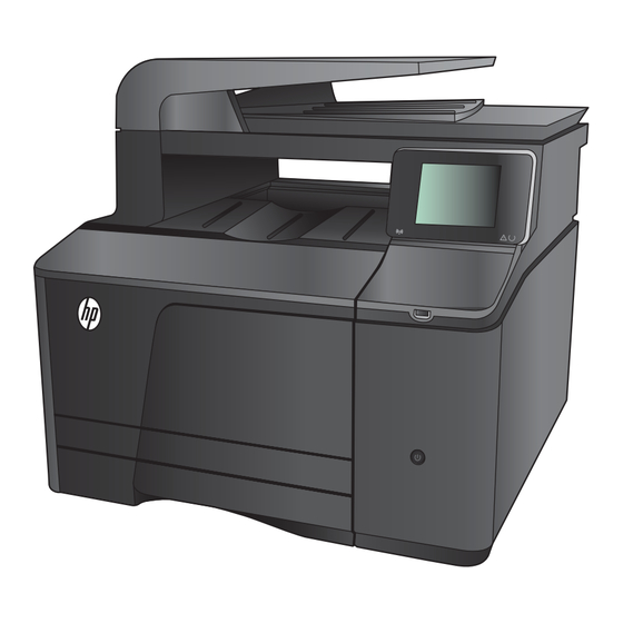 HP  LaserJet Pro 200 Color MFP M276 Serie Handbuch