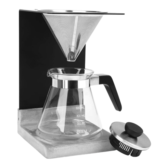 Beem Pour Over Bedienungsanleitung