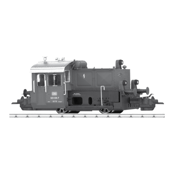 Märklin BR 323 Bedienungsanleitung