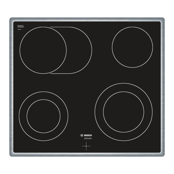Bosch NKE6 Serie Gebrauchsanleitung