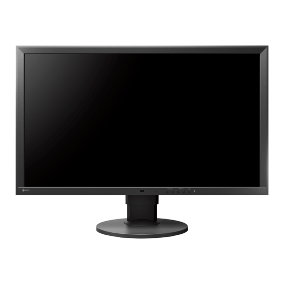 Eizo DuraVision FDF2711W-IP Einrichtungshandbuch