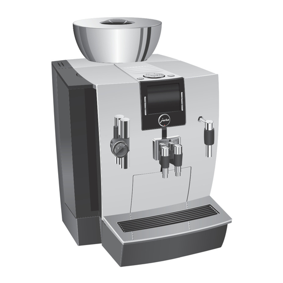 Jura IMPRESSA XJ9 Professional Kurzanleitung