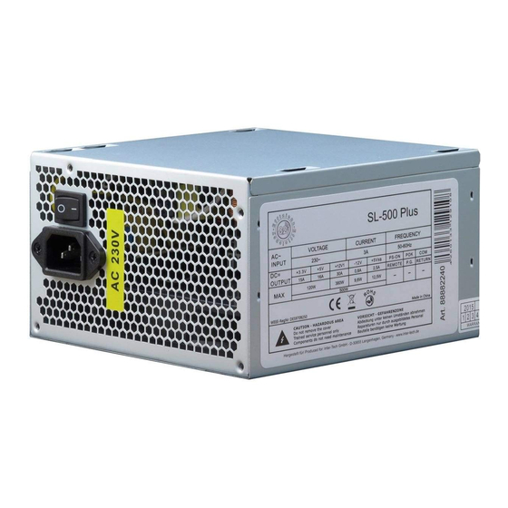 Inter-Tech SL-500 Plus Handbuch