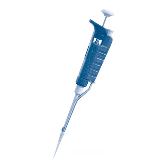 Gilson PIPETMAN P Benutzerhandbuch