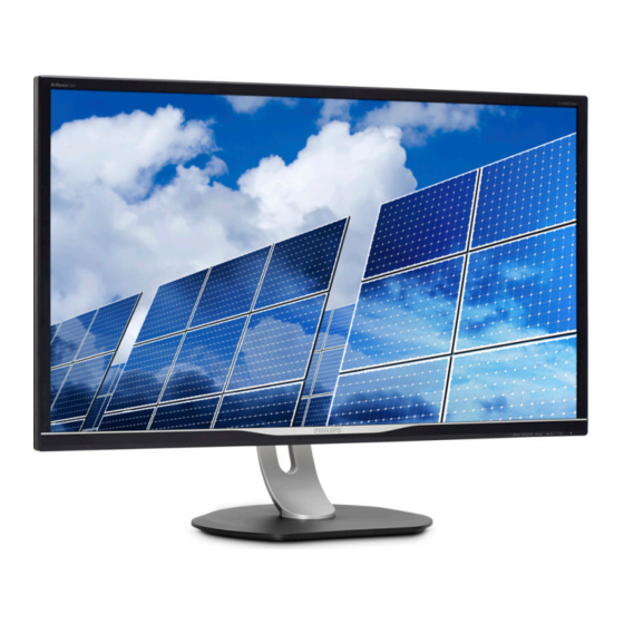 Philips Brilliance 328B6 Bedienungsanleitung