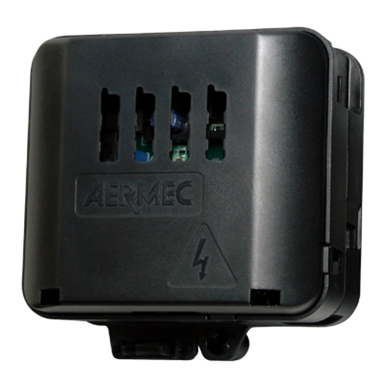 AERMEC VMF-E1X Bedienungs- Und Installationsanleitung