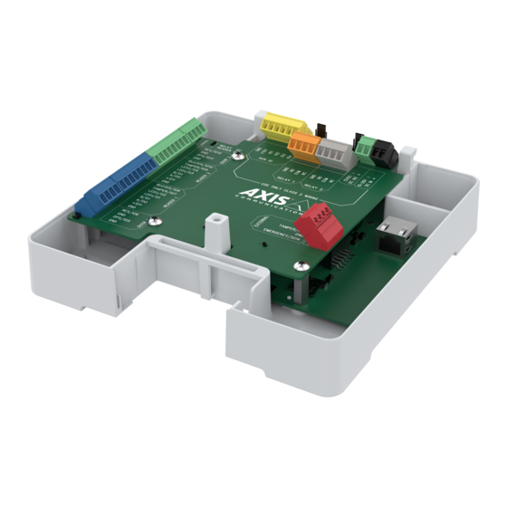 Axis Communications A1610-B Benutzerhandbuch