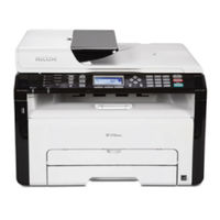 Ricoh SP 200 Installationsanleitung