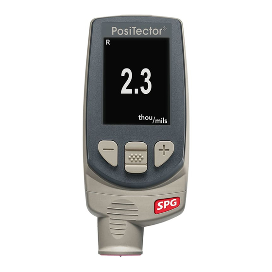 DeFelsko PosiTector SPG Kurzanleitung