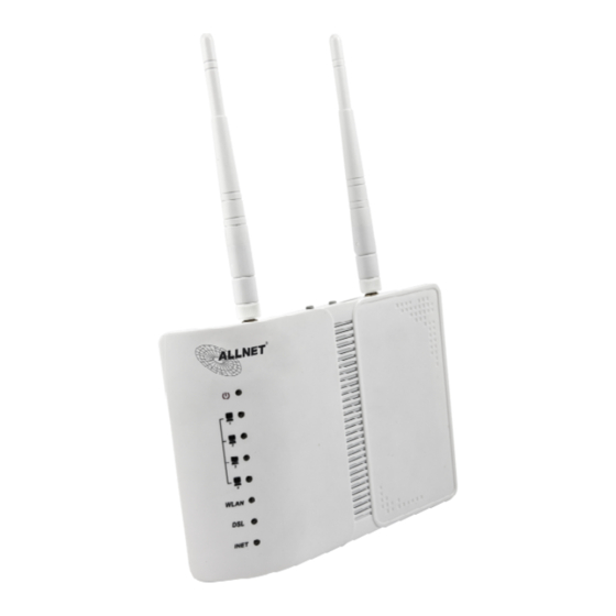 Allnet ALL500VDSL2 Kurzanleitung