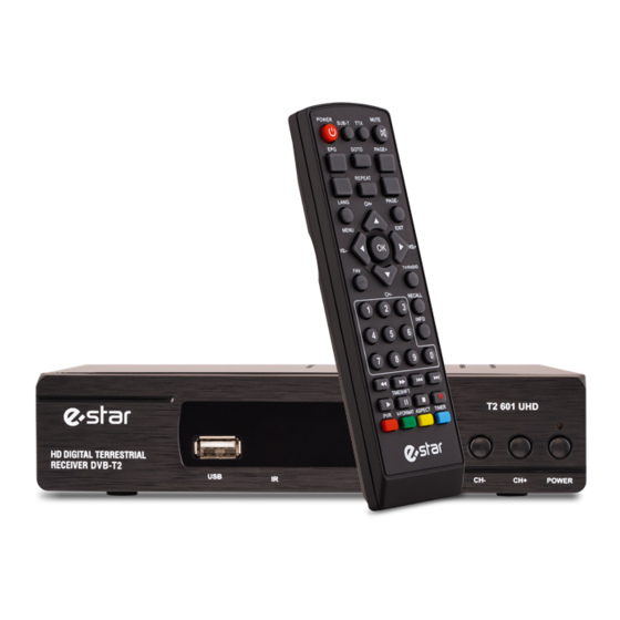 Estar T2-601 UHD Bedienungsanleitung