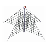 Huck Seiltechnik X-Pyramide MAxi Montageanleitung