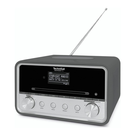 TechniSat DIGITRADIO 585 Bedienungsanleitung